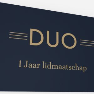 DUO 1-jaar-lidmaatschap